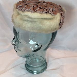 Vintage classic real fur class hat